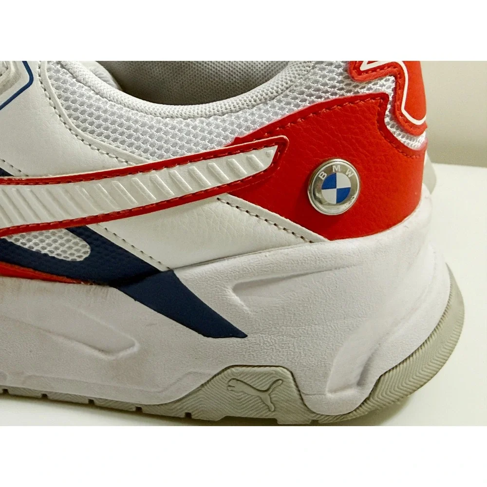 Puma BMW M Motorsport X-Ray Speed Mens Size 11 White Red Blue Sneakers 307949-02
